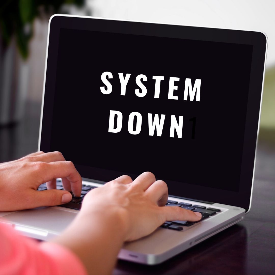 system down